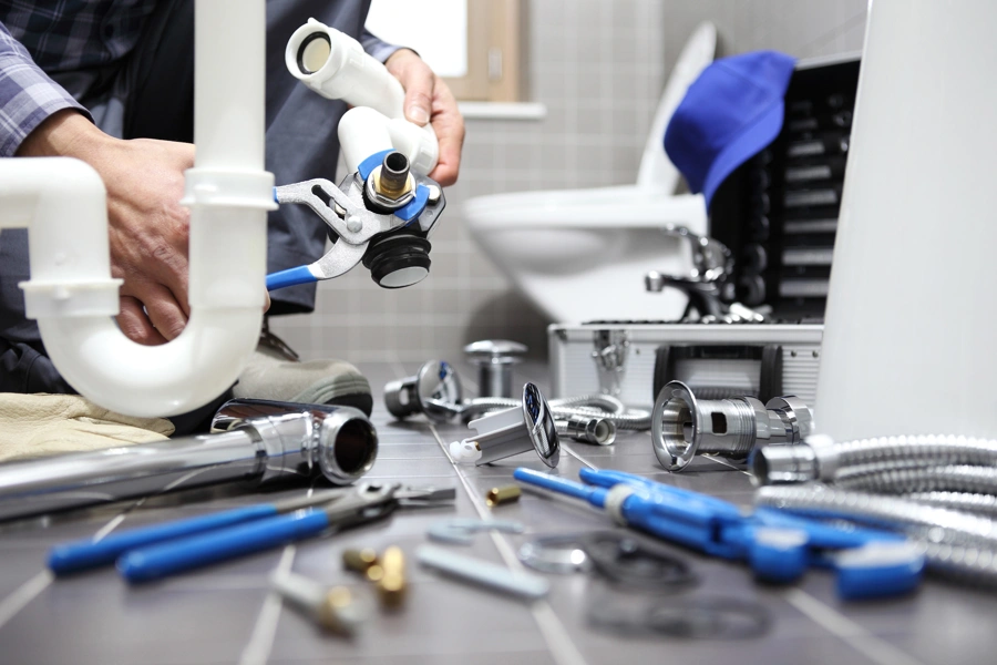 Reliable plumbing services in Houston, TX Our plumbing services at work in Houston, TX